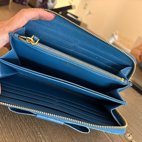 Prada Saffiano Ribbon Wallet FINAL PRICE - Picture 10 of 16